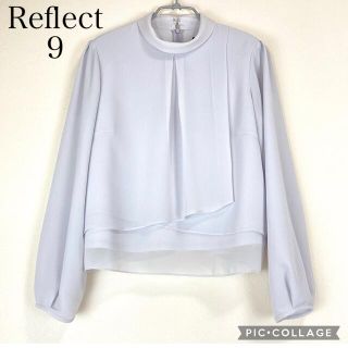 リフレクト(ReFLEcT)の【maru様専用となります】リフレクトモックネックブラウスグレー(シャツ/ブラウス(長袖/七分))