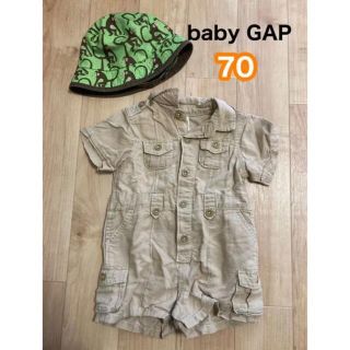 ベビーギャップ(babyGAP)のbaby gap カバーオール 帽子 まとめ売り(カバーオール)