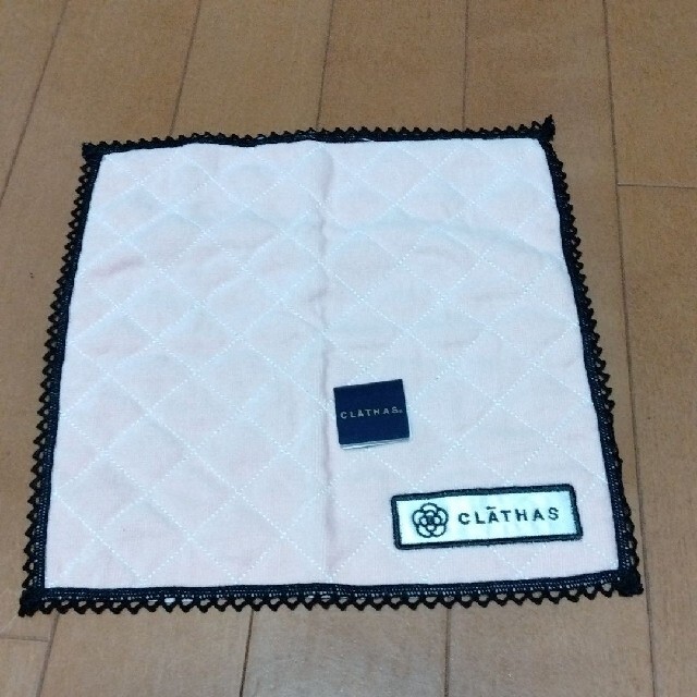 CLATHAS(クレイサス)のゆう様専用　3756新品CLATHASタオルハンカチ4枚セット レディースのファッション小物(ハンカチ)の商品写真