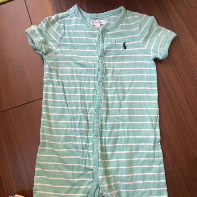 Ralph Lauren(ラルフローレン)のSALE ラルフローレン　半袖ベビーロンパース キッズ/ベビー/マタニティのベビー服(~85cm)(ロンパース)の商品写真