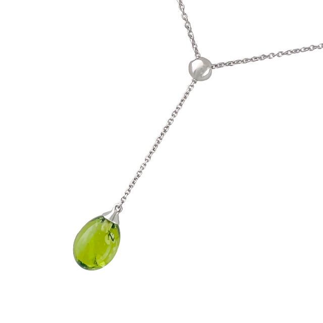 TIFFANY&Co. ティファニー ネックレス ペリドット K18 WG レア