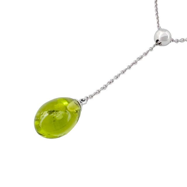 TIFFANY&Co. ティファニー ネックレス ペリドット K18 WG レア 激安