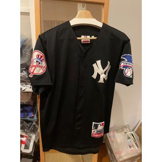 supreme newyork yankees baseball jersey