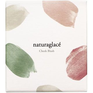 ナチュラグラッセ(naturaglace)の新品未開封品　ナチュラグラッセ チーク ブラッシュ 03 オレンジ(チーク)