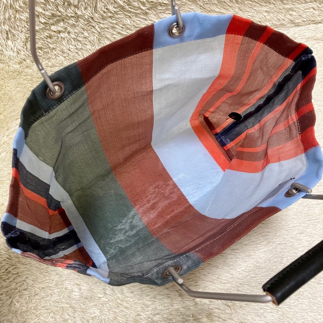 Marni(マルニ)の極美品✨MARNI トートバッグ マルニフラワーカフェ 渡邊香織 ラッカーレッド レディースのバッグ(トートバッグ)の商品写真