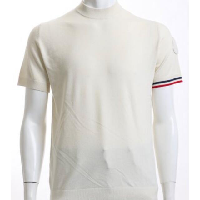 MONCLER 半袖ニット アイボリー 新品未使用 | www.jarussi.com.br
