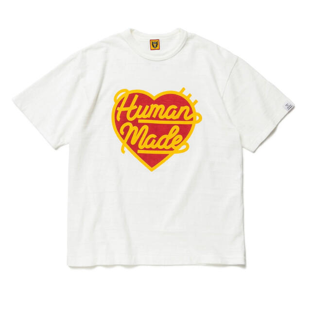 HUMAN MADE(ヒューマンメイド)の超希少size！2XL！HUMAN MADE・HEART T-SHIRT メンズのトップス(Tシャツ/カットソー(半袖/袖なし))の商品写真