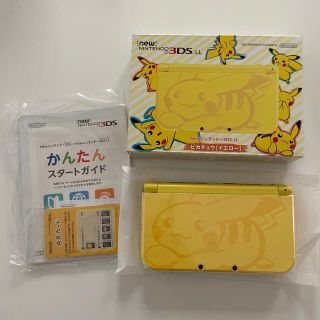 ニンテンドー3DS(ニンテンドー3DS)のNEWニンテンドー3DSLL ポケモン ピカチュウ(携帯用ゲーム機本体)