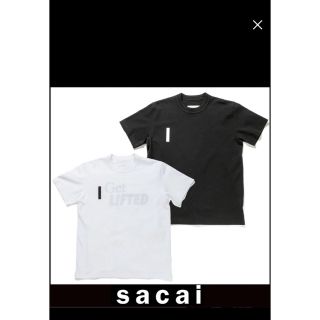 サカイ(sacai)のsacai 「I Get LIFTED」白Tシャツ　サイズ1(Tシャツ/カットソー(半袖/袖なし))