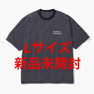 ワンエルディーケーセレクト(1LDK SELECT)のennoy S/S Border T-Shirt BLACK Lサイズ　ボーダー(Tシャツ/カットソー(半袖/袖なし))