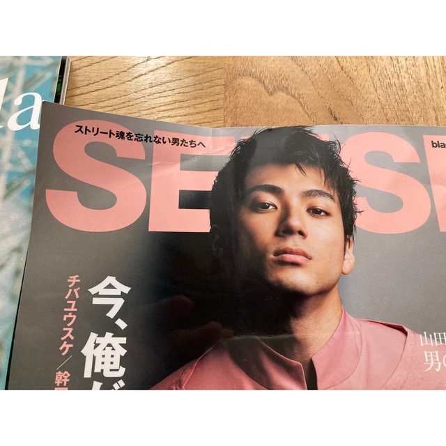 山田裕貴 ２ 冊雑誌　NYLON SUPER VOL.3　SENSE（センス） エンタメ/ホビーの雑誌(音楽/芸能)の商品写真