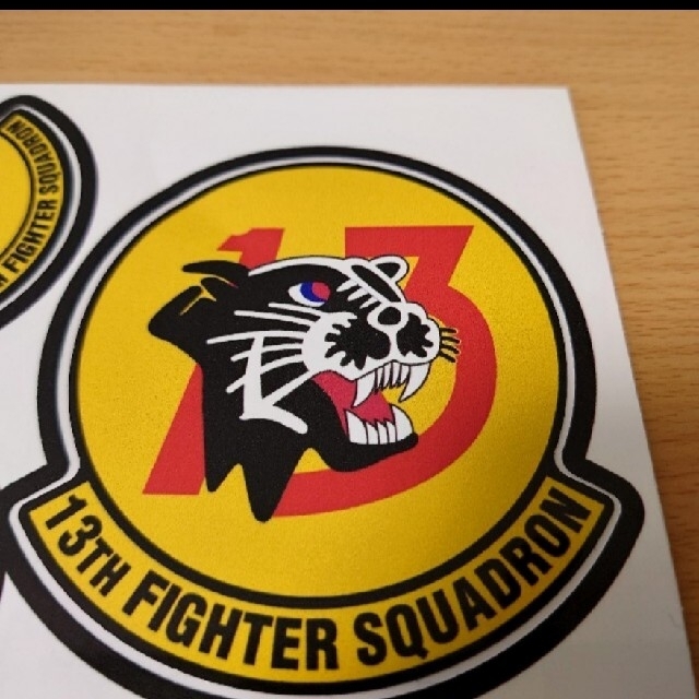 13th fighter squadron① ステッカー エンタメ/ホビーのミリタリー(その他)の商品写真