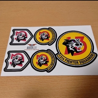 13th fighter squadron① ステッカー(その他)