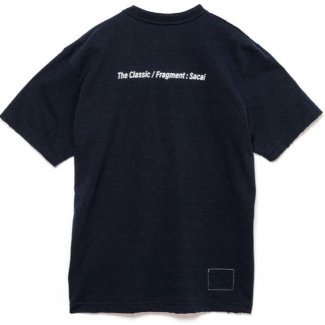 FRAGMENT(フラグメント)のsacai x Fragment T-Shirt Tシャツ ネイビーM メンズのトップス(Tシャツ/カットソー(半袖/袖なし))の商品写真