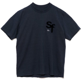 フラグメント(FRAGMENT)のsacai x Fragment T-Shirt Tシャツ ネイビーM(Tシャツ/カットソー(半袖/袖なし))