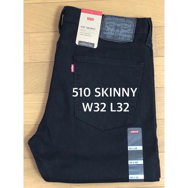 カラーブラックウォッシュLevi's 510 SKINNY FIT