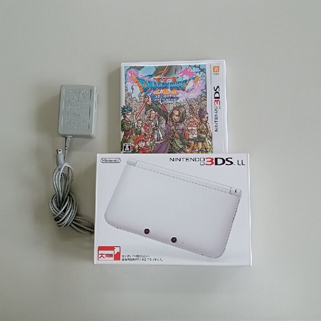 ニンテンドー3DS LL パールホワイト-