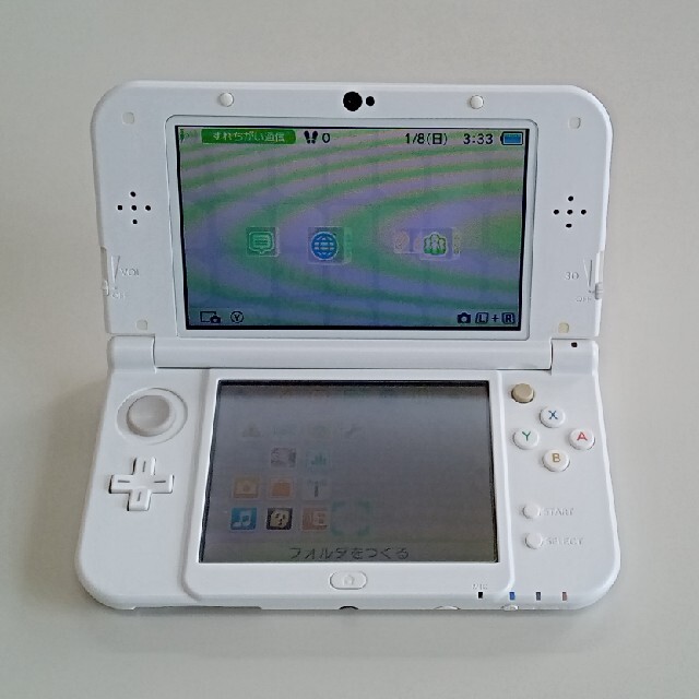 ニンテンドー3DS LL パールホワイト 2