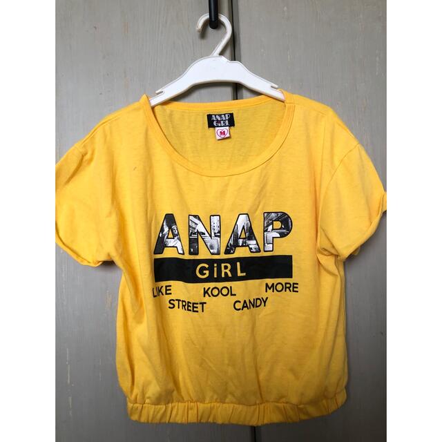 ANAP(アナップ)のTシャツ キッズ/ベビー/マタニティのキッズ服女の子用(90cm~)(Tシャツ/カットソー)の商品写真