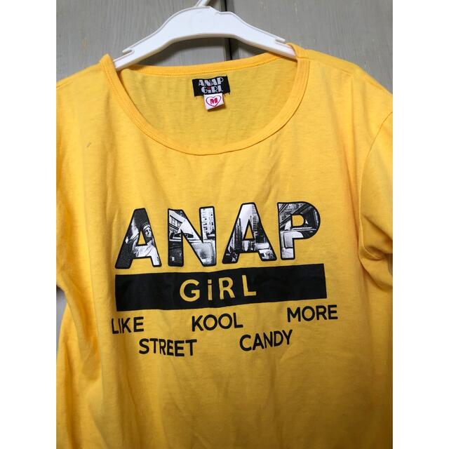 ANAP(アナップ)のTシャツ キッズ/ベビー/マタニティのキッズ服女の子用(90cm~)(Tシャツ/カットソー)の商品写真