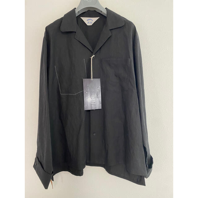 SUNSEA(サンシー)のSUNSEA サンシー 新品　LINEN GIGOLO SHIRT ジゴロシャツ メンズのトップス(シャツ)の商品写真