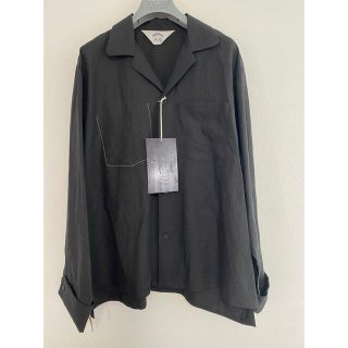 サンシー(SUNSEA)のSUNSEA サンシー 新品　LINEN GIGOLO SHIRT ジゴロシャツ(シャツ)