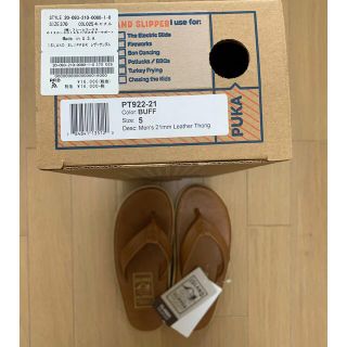 スピックアンドスパン(Spick & Span)の未使用【ISLAND SLIPPER 】レザーサンダル(サンダル)