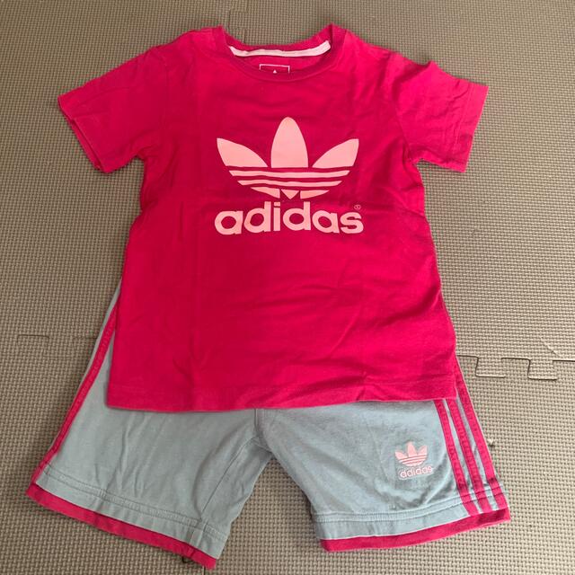 adidas(アディダス)のアディダス　　アディダスオリジナル　セットアップ キッズ/ベビー/マタニティのキッズ服女の子用(90cm~)(Tシャツ/カットソー)の商品写真