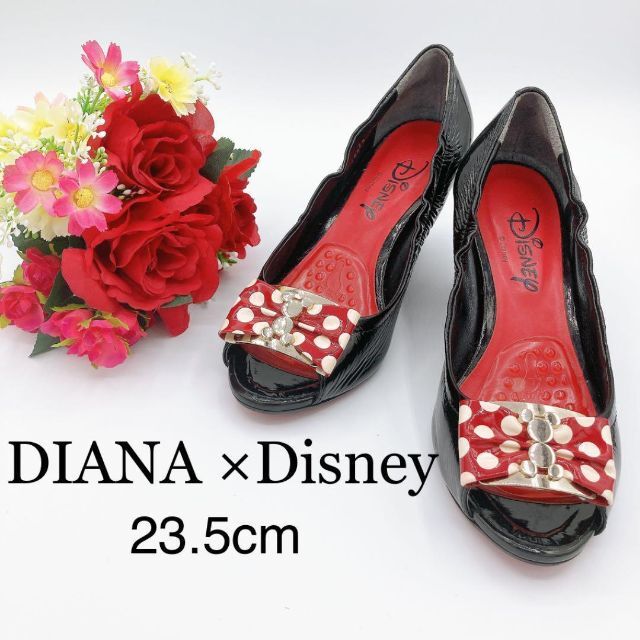 【美品✨】DIANA Disneyコラボ　パンプス　ヒール　ディズニー