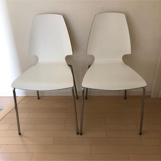 イケア(IKEA)のIKEA VILMAR ダイニングチェア 4脚セット(ダイニングチェア)