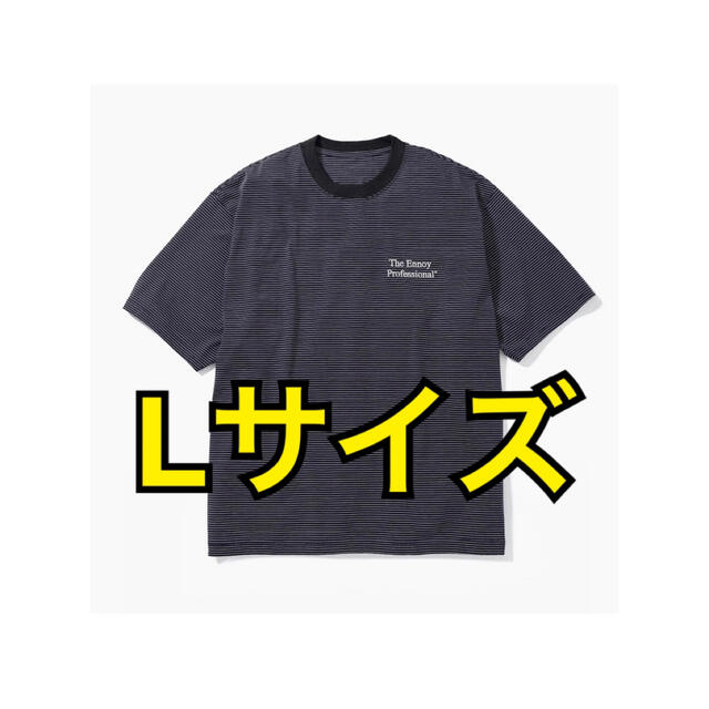 ennoy S/S Border T-Shirt (BLACK × WHITE)-