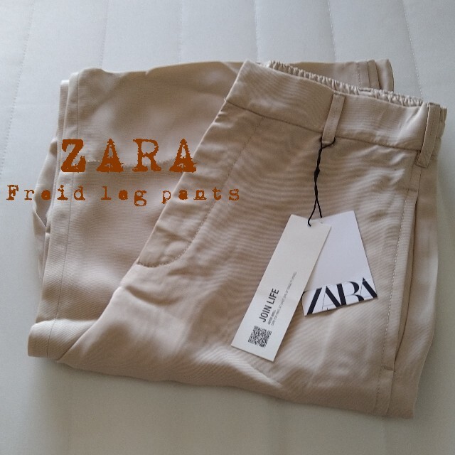 ZARA(ザラ)のザラ ZARA フルイドワイドレッグパンツ 新品 レディースのパンツ(その他)の商品写真