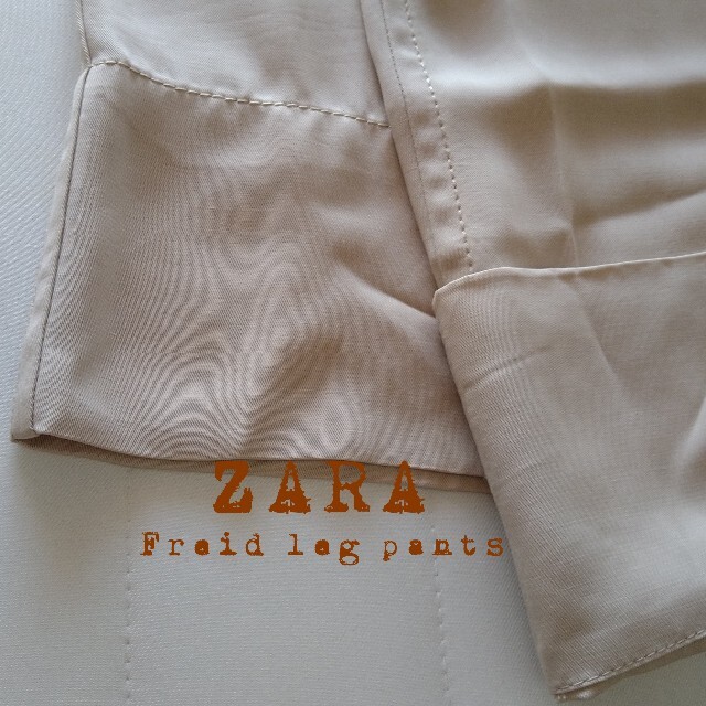 ZARA(ザラ)のザラ ZARA フルイドワイドレッグパンツ 新品 レディースのパンツ(その他)の商品写真