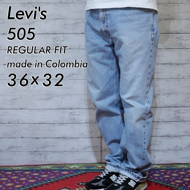 Levi's リーバイス 505ジーンズ デニムパンツ ストレッチ W36