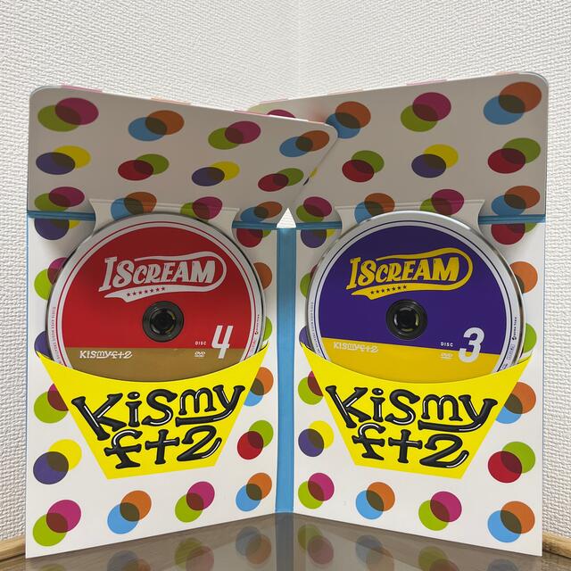 Kis-My-Ft2(キスマイフットツー)のキスマイ　アルバム　I SCREAM（完全生産限定4cups盤） エンタメ/ホビーのDVD/ブルーレイ(アイドル)の商品写真