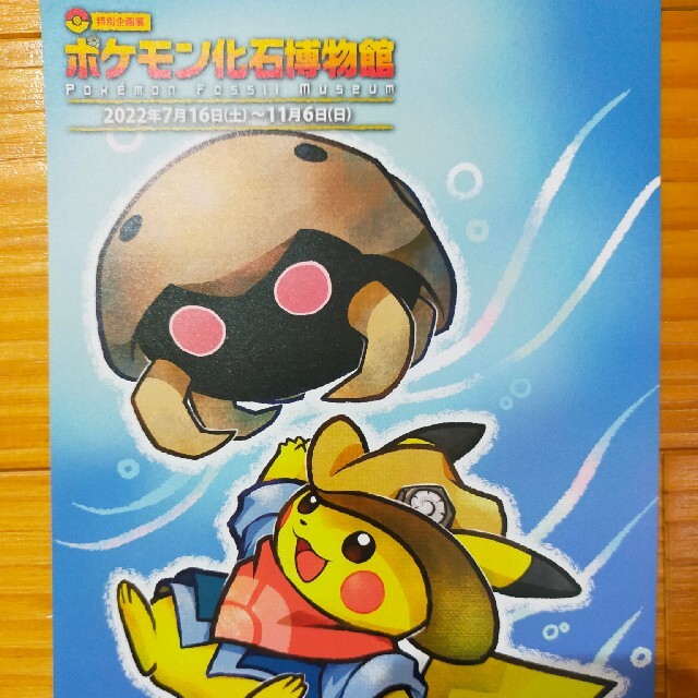 ポケモン(ポケモン)の新品☆ポケモン化石博物館限定　ぬいぐるみ　発掘ピカチュウ エンタメ/ホビーのおもちゃ/ぬいぐるみ(ぬいぐるみ)の商品写真