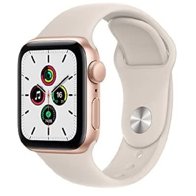 Apple Watch(アップルウォッチ)の【匿名配送】新品　Apple Watch SE GPSモデル MKQ03J/A スマホ/家電/カメラのスマートフォン/携帯電話(その他)の商品写真