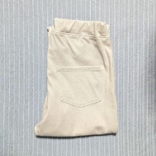 ムジルシリョウヒン(MUJI (無印良品))の無印良品 キッズ 140 ベージュ パンツ(パンツ/スパッツ)