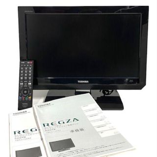 トウシバ(東芝)のTOSHIBA 東芝　LED REGZA レグザ　テレビ　19インチ 19A2(テレビ)