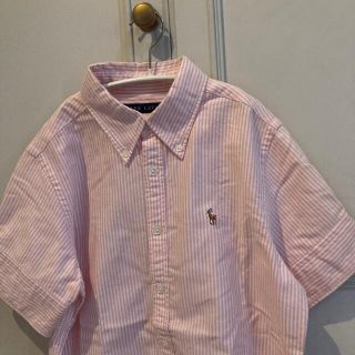 ラルフローレン(Ralph Lauren)のRalph Lauren ギンガムチェックピンクシャツ　古着vintage(シャツ)