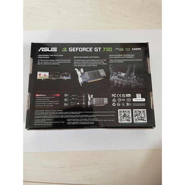 ASUS(エイスース)の【新品未開封】ASUS NVIDIA GEFORCE GT 730 2GB スマホ/家電/カメラのPC/タブレット(PC周辺機器)の商品写真