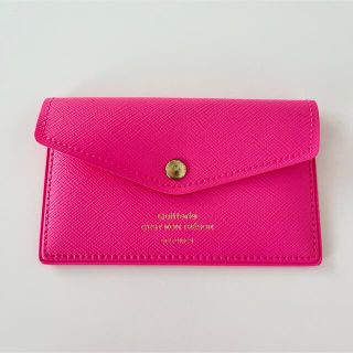 スミス(SMITH)の美品✨ Smith購入🛍DELFONICSカードケース💳pink💕2ポケット(名刺入れ/定期入れ)