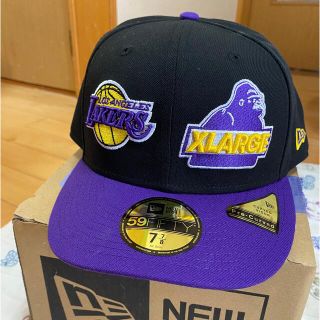 ニューエラー(NEW ERA)のお値下げ！！XLARGE x NBA ロサンゼルス・レイカーズ(キャップ)