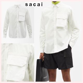 新品　定価47300円　sacai 22ss コットンウェザーシャツ　新品未使用