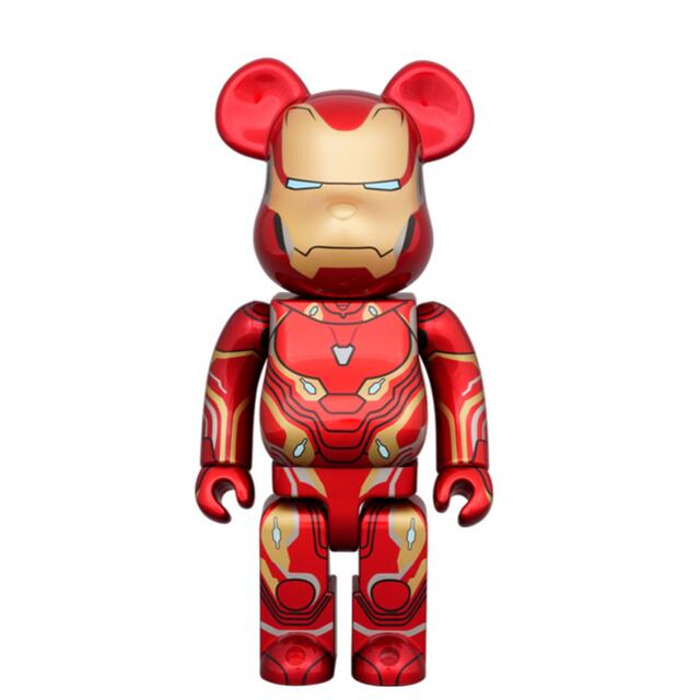 MEDICOM TOY(メディコムトイ)のBE@RBRICK IRON MAN MARK 50  100％ & 400％ エンタメ/ホビーのフィギュア(その他)の商品写真