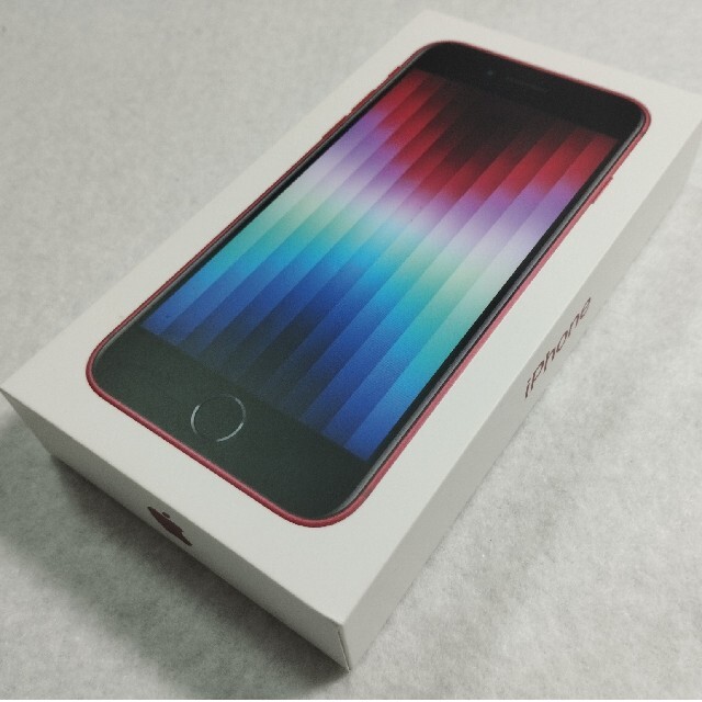 スマートフォン/携帯電話iPhone se 3 64GB Red