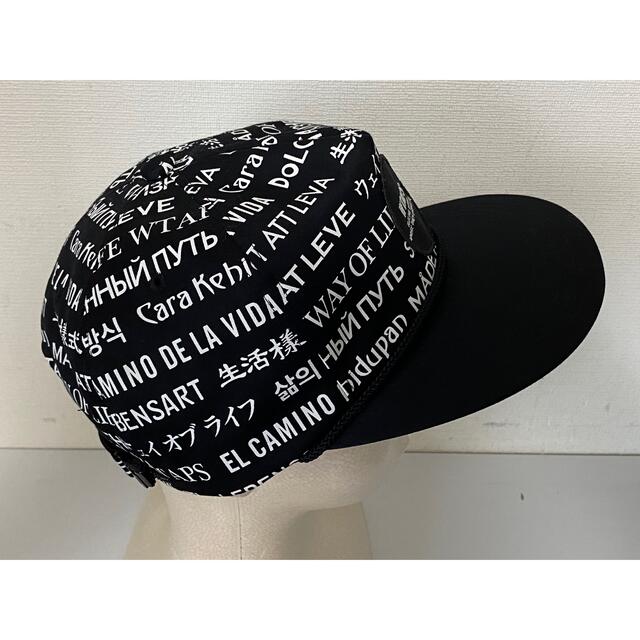 WTAPS/キャップ/総柄/WAY OF LIFE/帽子/限定/ブラック/美品