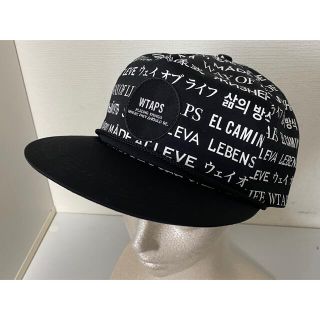 W)taps - WTAPS/キャップ/総柄/WAY OF LIFE/帽子/限定/ブラック/美品の ...