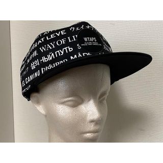 W)taps - WTAPS/キャップ/総柄/WAY OF LIFE/帽子/限定/ブラック/美品の ...