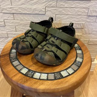 キーン(KEEN)の【中古】KEEN◆キッズ/13.5cm/カモフラ/NEWPORT H2/キーン【(サンダル)